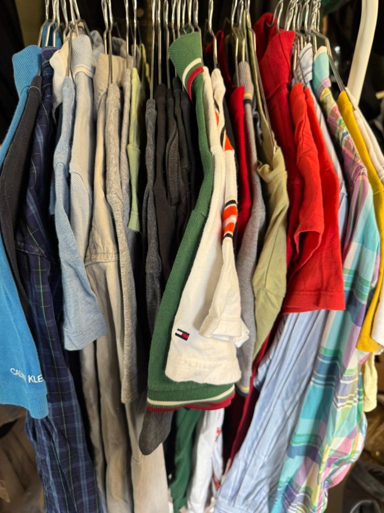 Partij kinderkleding merken t-shirt mix, Verzenden, Gebruikt