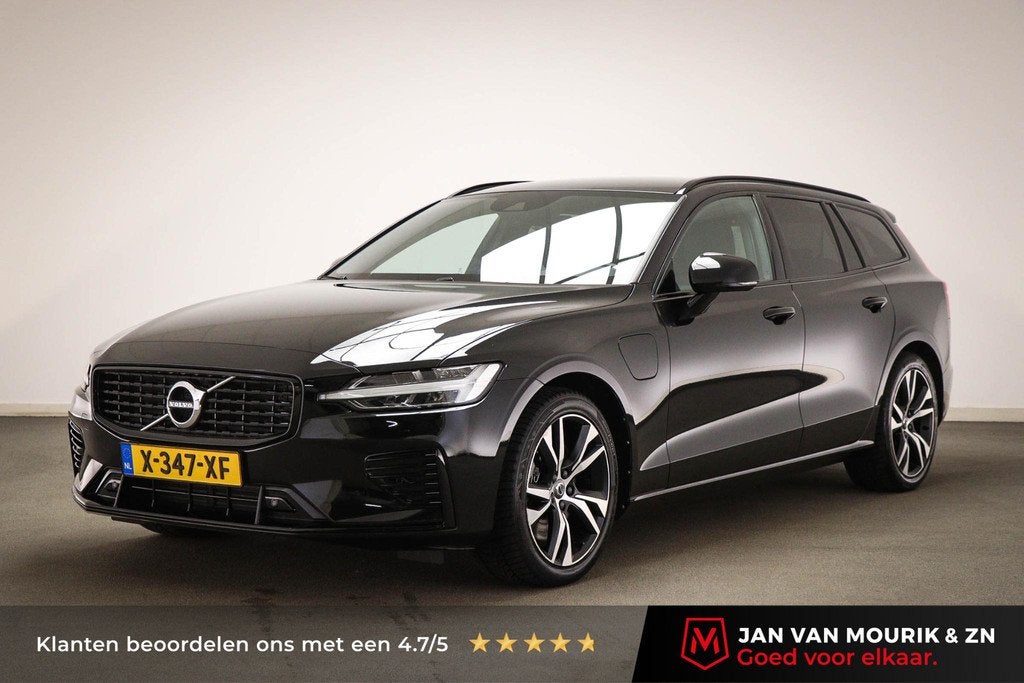 Volvo V60 2.0 T6 Recharge AWD R-Design | PARK ASSIST PACK |, Automaat, Gebruikt, 4 cilinders, Leder en Stof