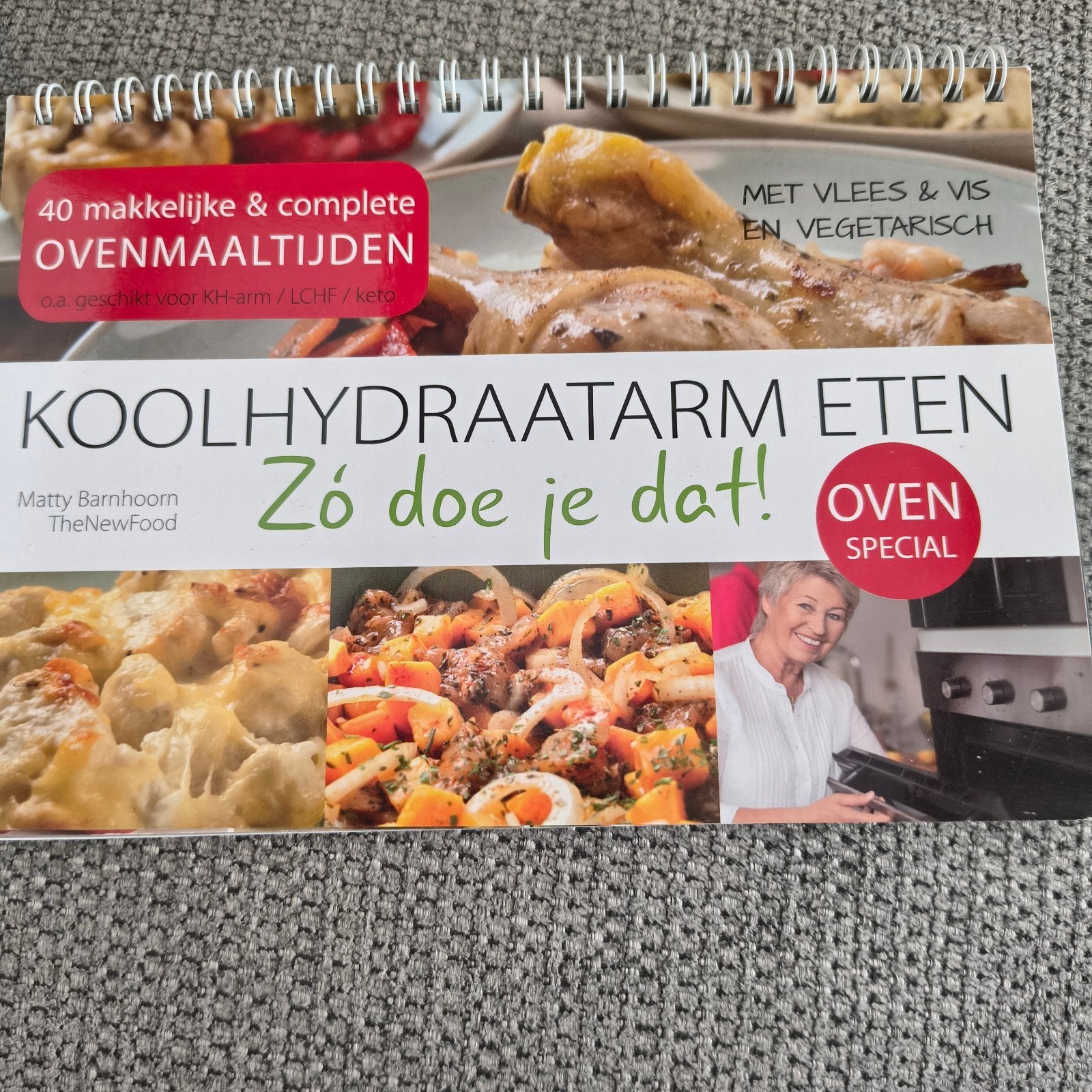 Koolhydraatarm Eten: Zo doe je dat! Oven Special, Boeken, Kookboeken, Zo goed als nieuw, Hoofdgerechten, Overige typen, Overige gebieden