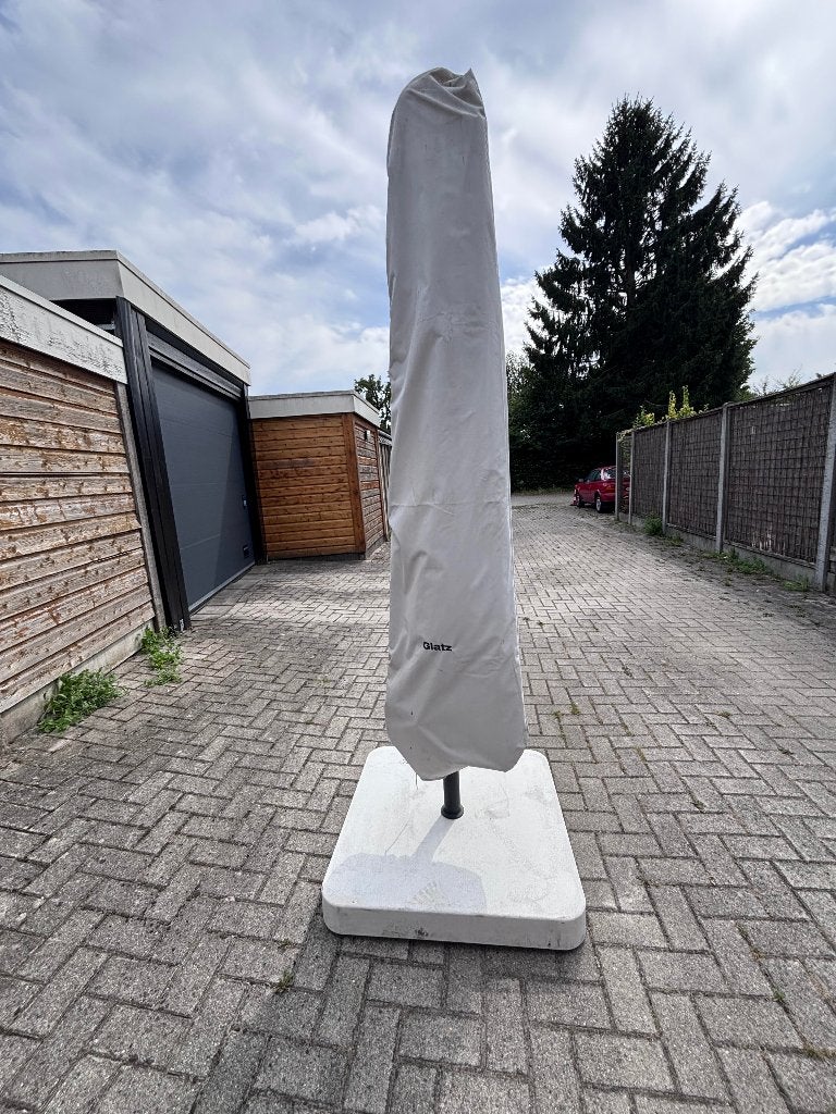 Glatz Sunswing Casa zweefparasol + voet, Tuin en Terras, Ophalen, 2 tot 3 meter, Kantelbaar, Zweefparasol
