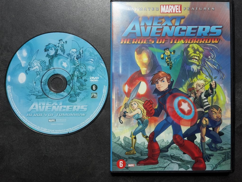 DVD - Next Avengers Heroes of Tomorrow - Marvel, Animatie, Tv-serie, Ophalen of Verzenden, Zo goed als nieuw