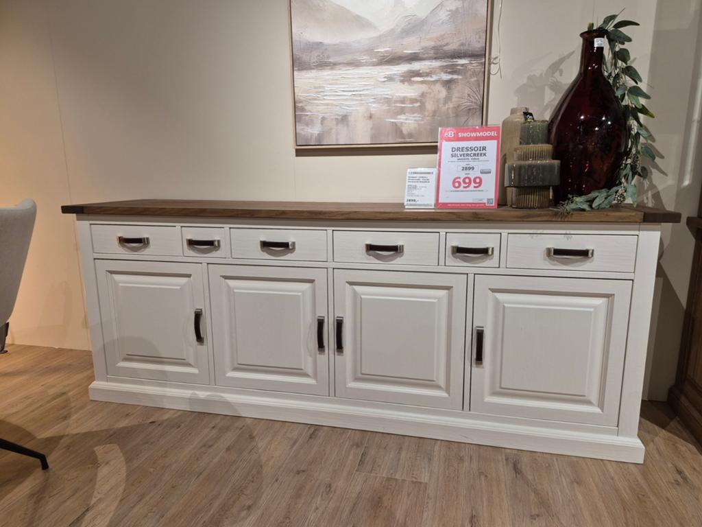 Dressoir 220, Huis en Inrichting, Kasten | Dressoirs, 200 cm of meer, 25 tot 50 cm, Ophalen