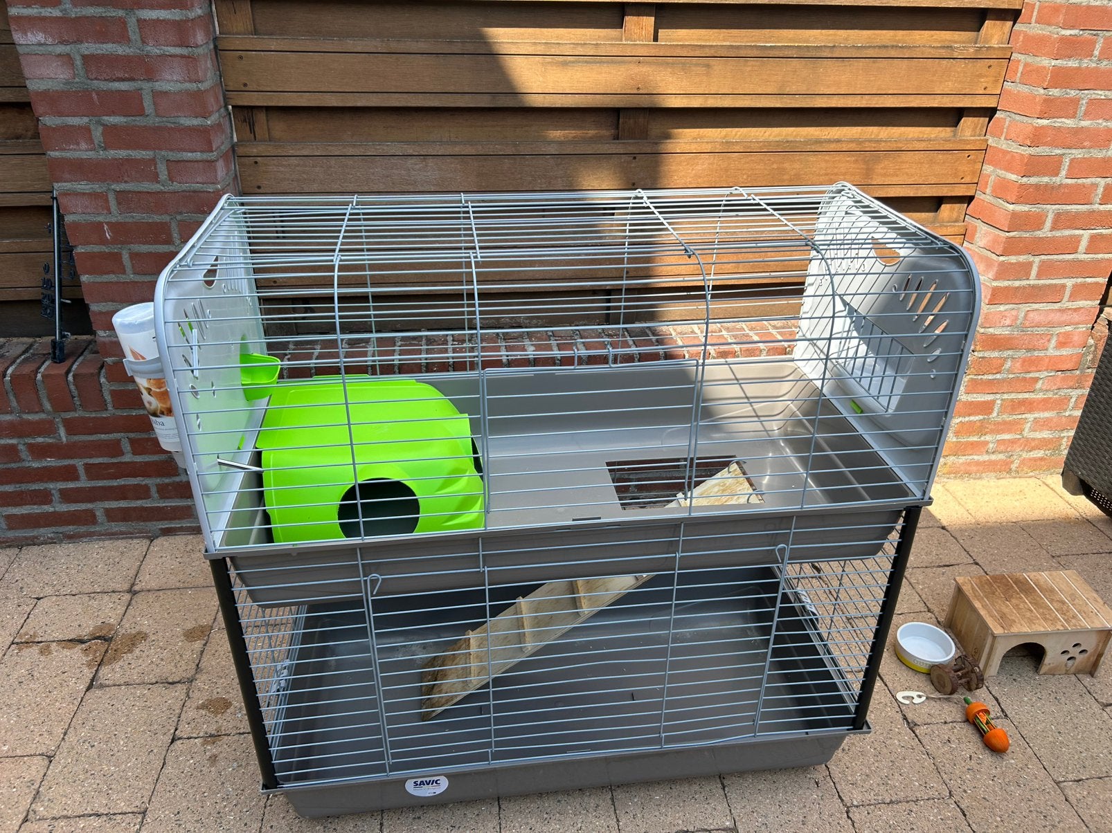 Knaagdierenkooi + toebehoren, Dieren en Toebehoren, Knaagdieren, Cavia, April, Geslacht onbekend, Tam