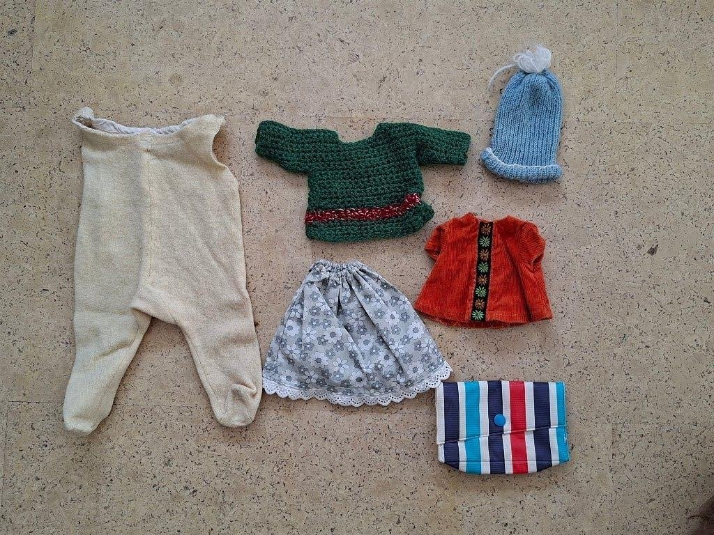 Poppenkleertjes, Ophalen of Verzenden, Gebruikt, Babypop