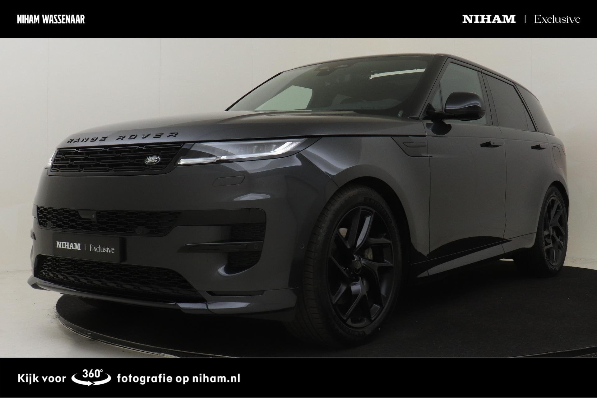 LAND ROVER RANGE ROVER SPORT P460e PHEV AWD DYNAMIC SE -PANO, Auto's, Automaat, 12 maanden, Stof, Zwart