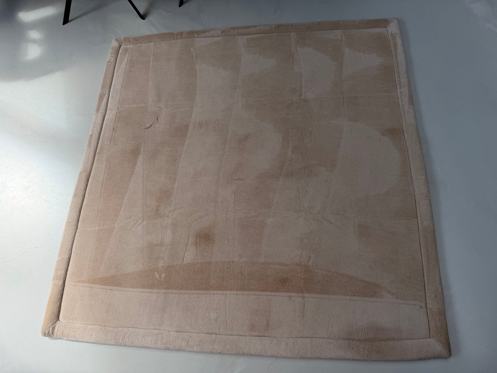 Volero Kinder/Speelkleed Zachte Foam 150x150 Wasbaar, Huis en Inrichting, Stoffering | Tapijten en Kleden, Ophalen, Gebruikt, Beige
