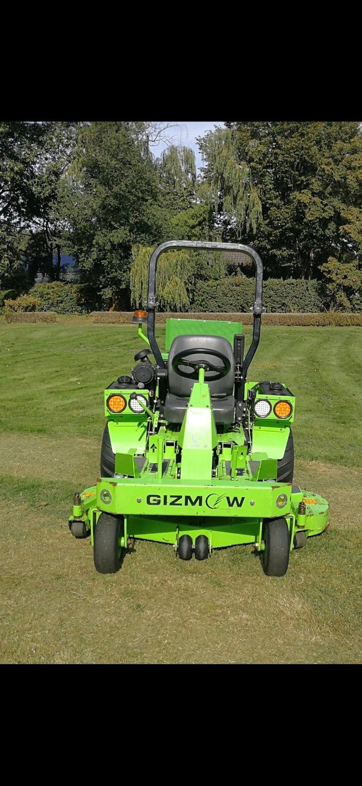 Professionele zero turn zitmaaier Gizmow formula, Tuin en Terras, Ophalen, Gebruikt, Elektrische starter, 120 cm of meer