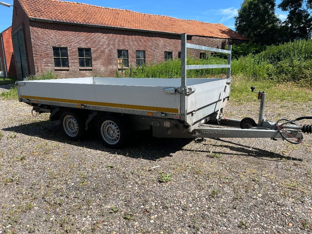 Eduard 3-zijdige geremde tandemas kieper met alle optie`s, Auto diversen, Aanhangers en Bagagewagens, Ophalen, Zo goed als nieuw