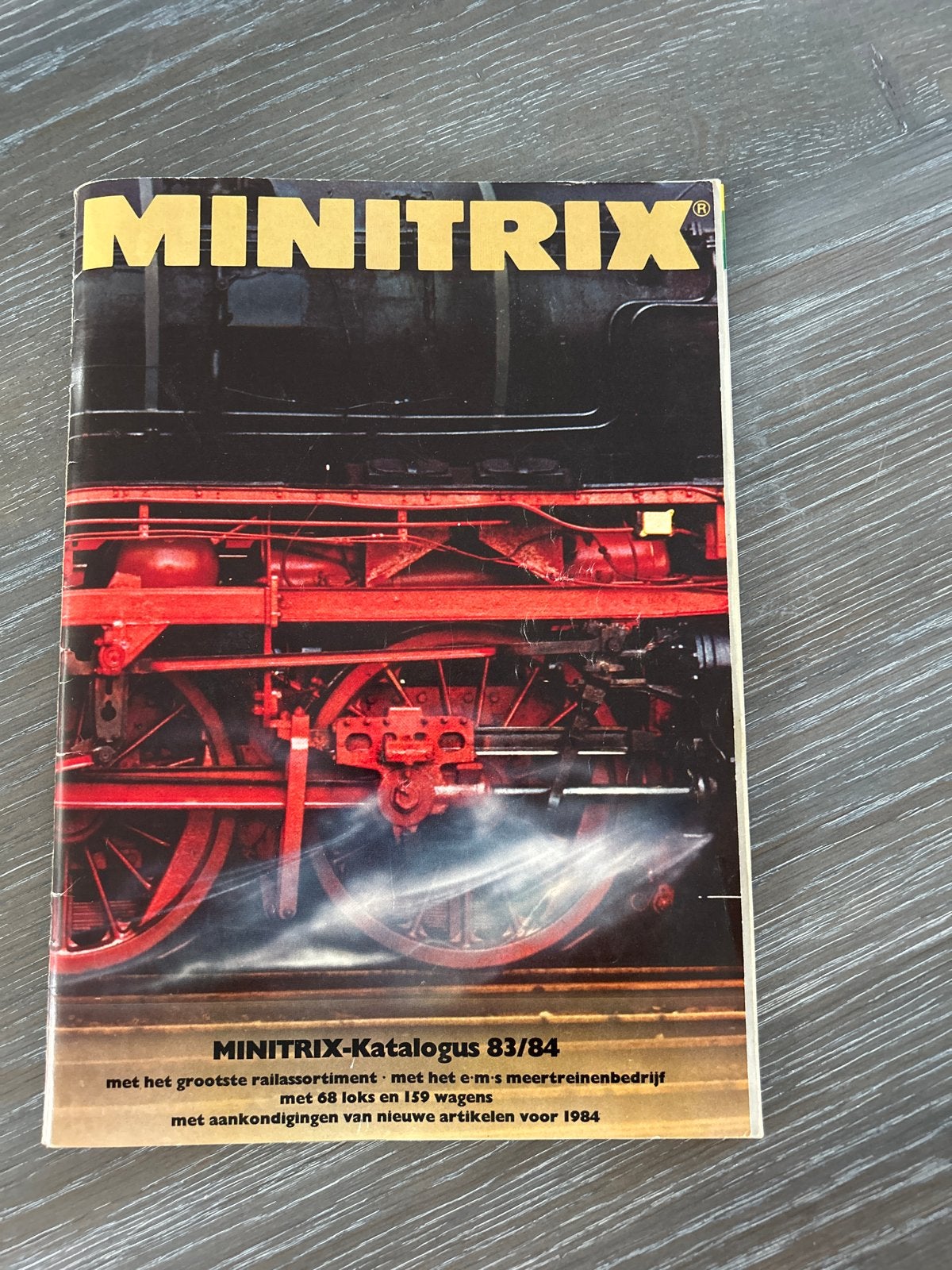 Minitrix Catalogus 1983/1984 - Treinen en Spoorwegmodellen, Gebruikt, Gelijkstroom, Trix, Boek, Tijdschrift of Catalogus