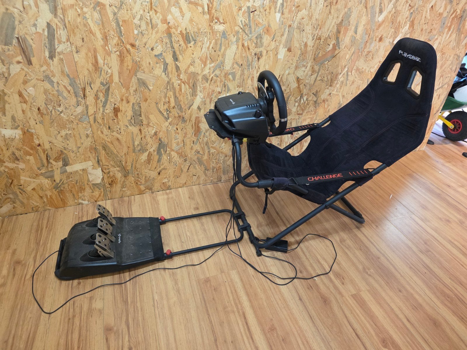 Playseat Challenge  (opvouwbaar) met Logitech G920 Stuur, Spelcomputers en Games, Ophalen of Verzenden, Overige merken, Gebruikt