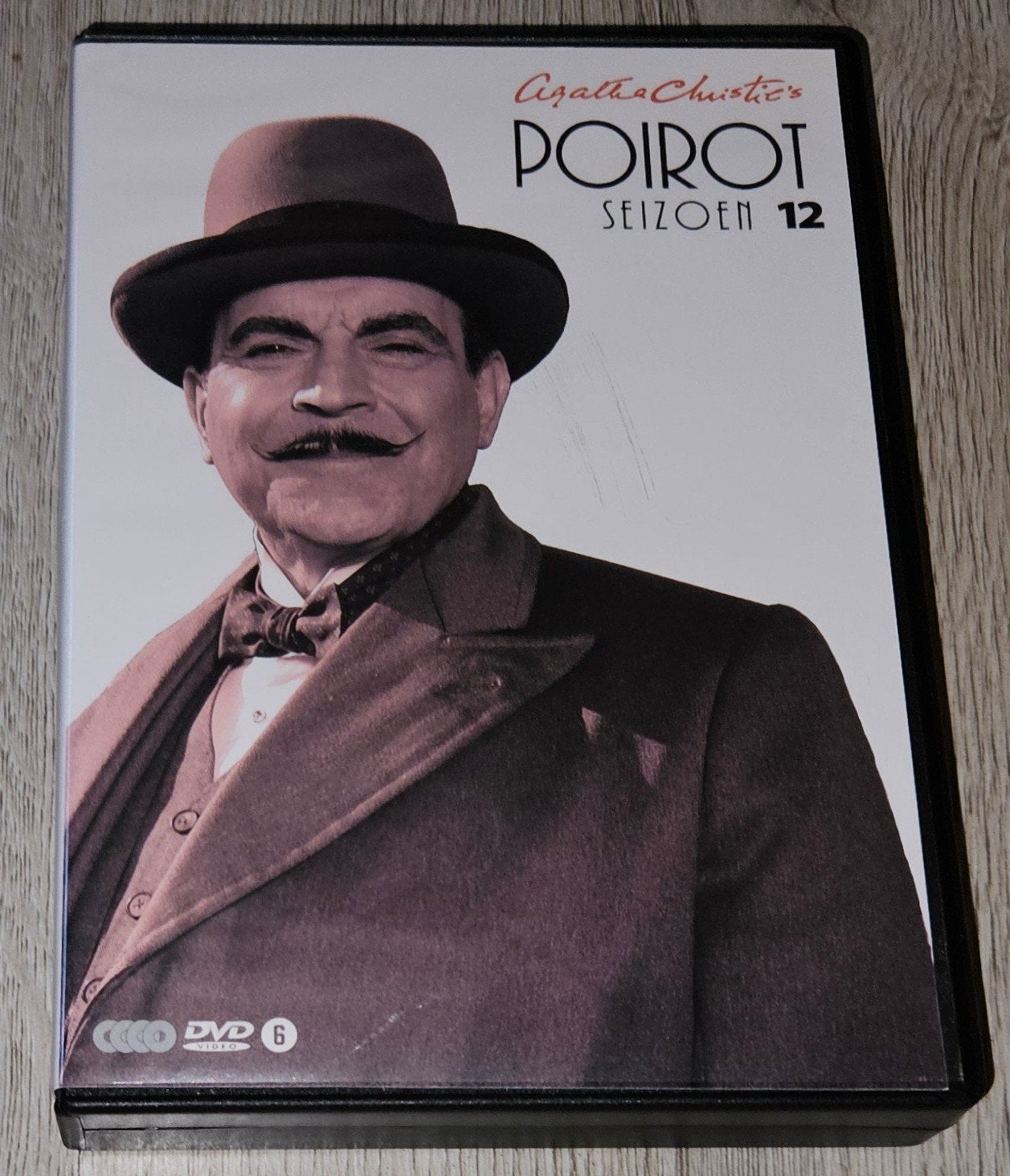 Agatha Christie's Poirot - Seizoen 12 - 4DVD Box, Cd's en Dvd's, Vanaf 12 jaar, Ophalen of Verzenden, Gebruikt, Detective en Krimi