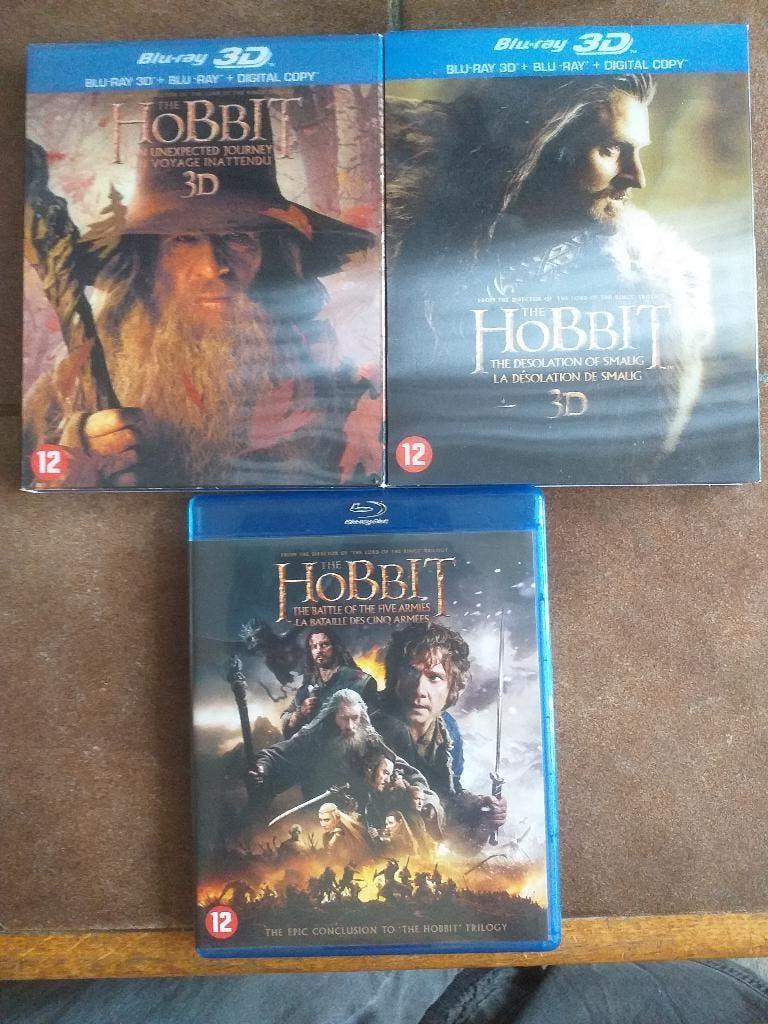 The Hobbit Trilogy NL3 Bluray, Cd's en Dvd's, Blu-ray, Verzenden, Zo goed als nieuw, Avontuur