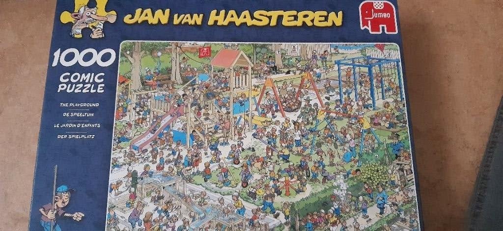 Jan van haasteren, Ophalen, 500 t/m 1500 stukjes, Gebruikt, Legpuzzel