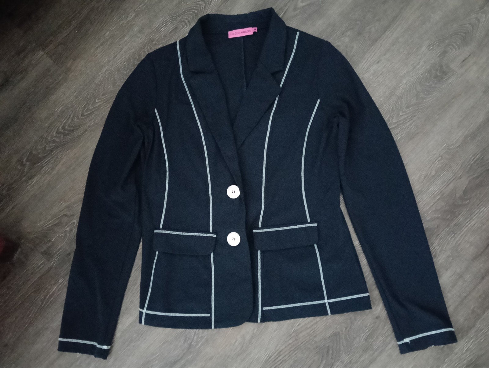 Jasje M, Kleding | Dames, Jasjes, Kostuums en Pakken, Studio Anneloes, Ophalen of Verzenden, Blauw