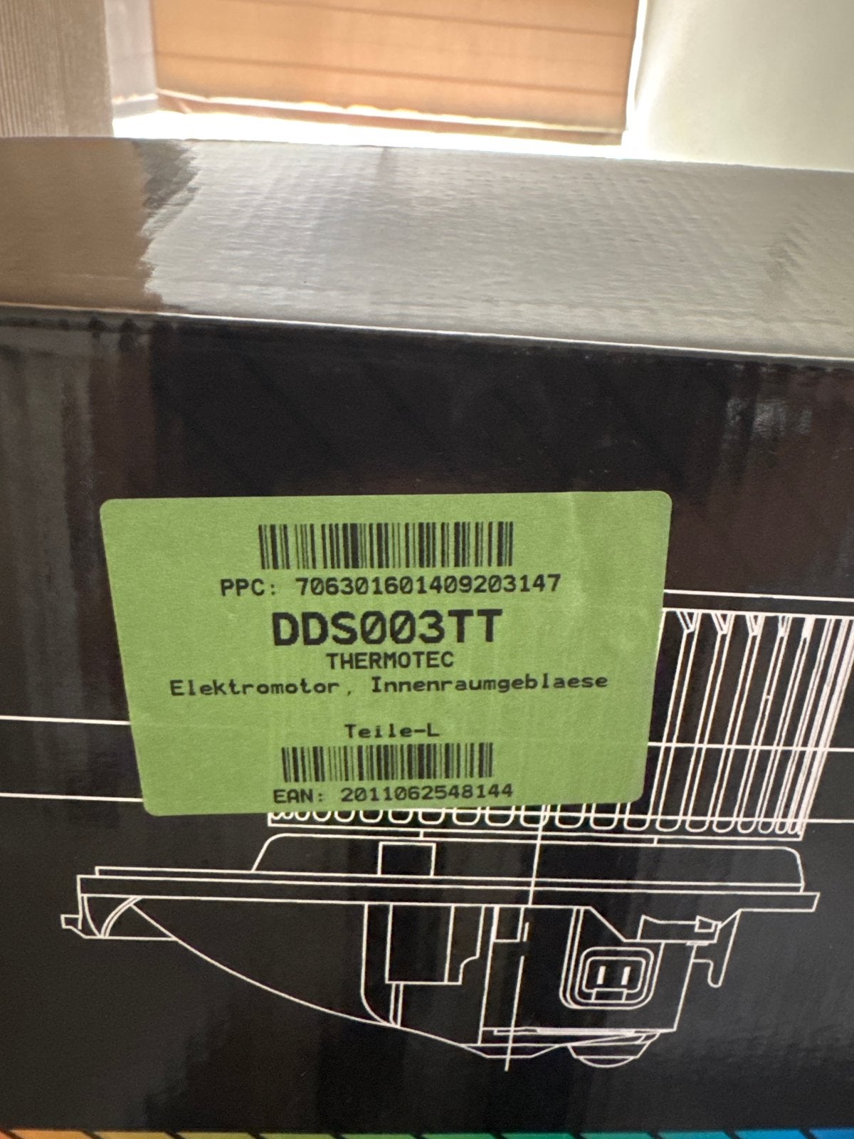 Nieuw Kachelventilator Thermotec DDS003TT Polo Fabia Ibiza, Ophalen of Verzenden, Nieuw, Seat