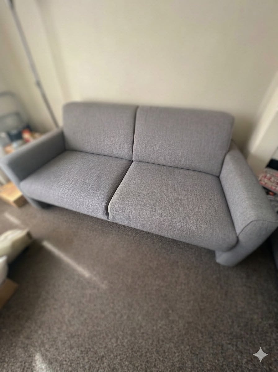 Bankstel met fauteuil, Ophalen, Gebruikt, 75 tot 100 cm