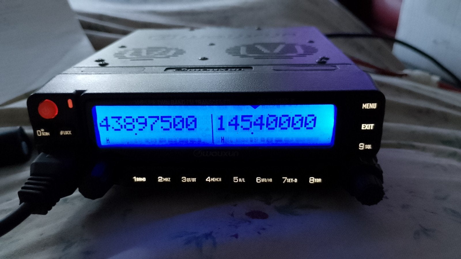 Wouxun KG-UV920P-E Dual Band Mobiele Transceiver, Telecommunicatie, Zenders en Ontvangers, Ophalen of Verzenden, Gebruikt, Zender en Ontvanger