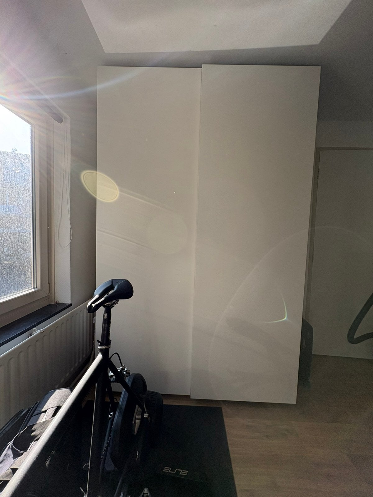 Ikea Pax kast met schuifdeuren (150x58x236), 200 cm of meer, 150 tot 200 cm, Overige houtsoorten, 50 tot 75 cm