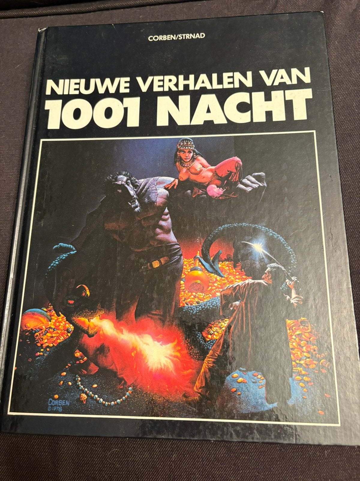 Nieuwe Verhalen van 1001 Nacht.Richard Corben HC Mooie staat, Boeken, Stripboeken, Eén stripboek, Ophalen of Verzenden, Nieuw
