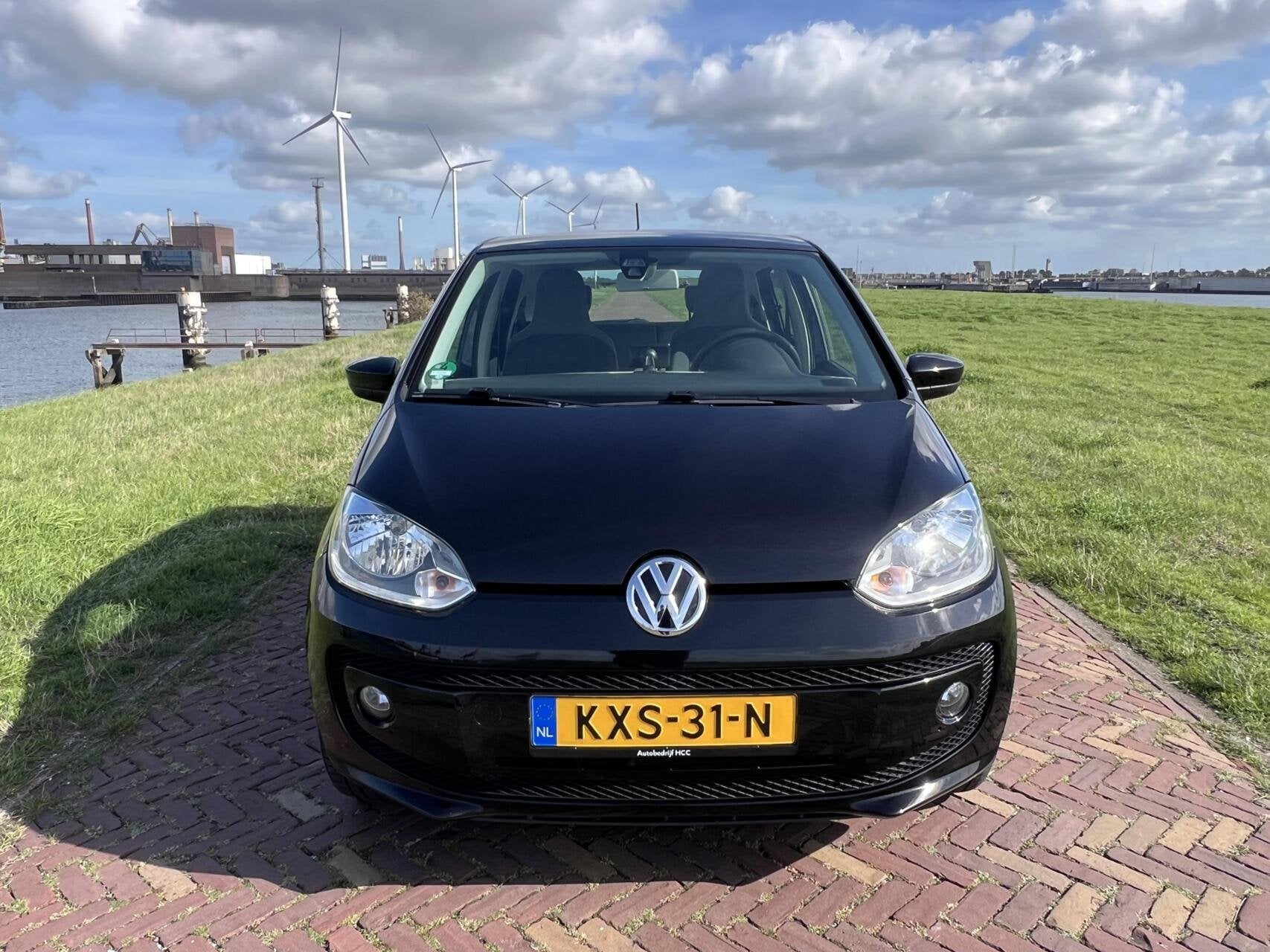 Volkswagen Up! 1.0 move up! AIRCO|CRUISE|NAVI|5DRS|APK 07-27, Voorwielaandrijving, Stof, Gebruikt, 4 stoelen