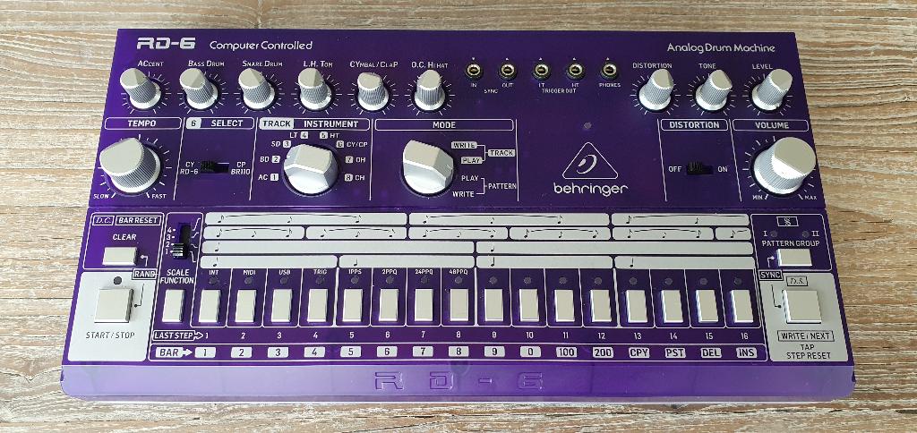 Behringer RD-6 GP Light Modded, Muziek en Instrumenten, Overige merken, Zo goed als nieuw, Met midi-aansluiting, Overige aantallen