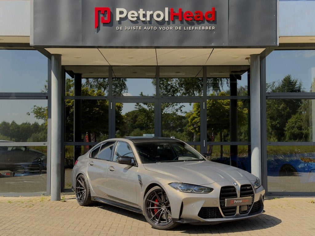 BMW 3 Serie M3 Competition Individual, 1e eig, 360 camera, F, Auto's, Automaat, Achterwielaandrijving, Gebruikt, Bedrijf