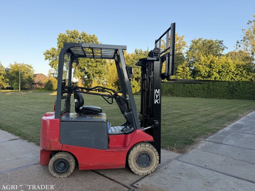 Nyk 2500KG elektrisch 470cm freelift Sideshift 2200uur BJ201, Info@vanbeurdenheftrucks.nl, Nichiyu, Heftruck, Ophalen of Verzenden