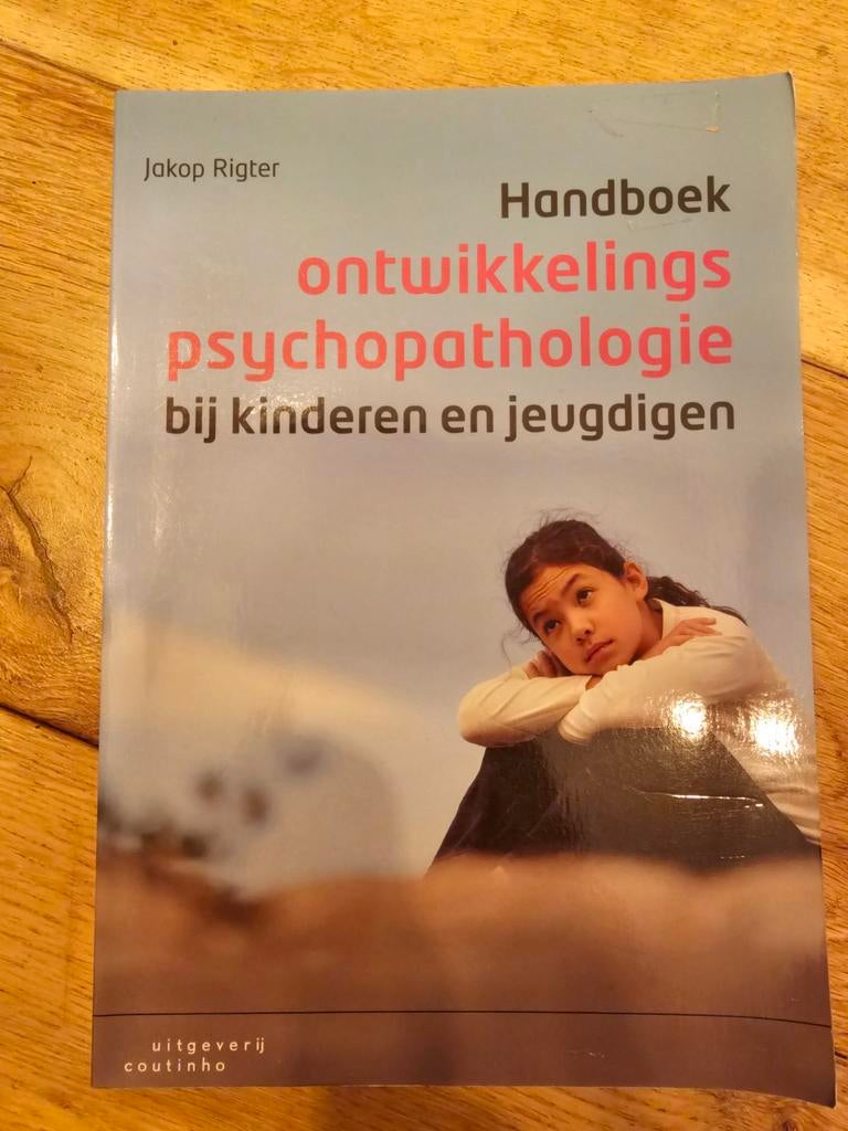 Handboek ontwikkelingspsychopathologie bij kinderen en jeug, Boeken, Studieboeken en Cursussen, Jakop Rigter, Zo goed als nieuw