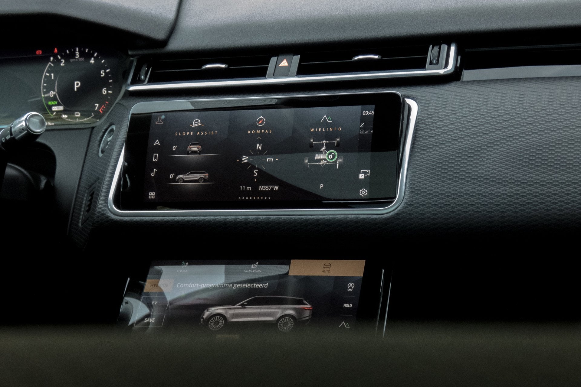 Land Rover RANGE ROVER VELAR 2.0 P400e S | Pano |HUD| 360|, Automaat, 2174 kg, Gebruikt, Euro 6