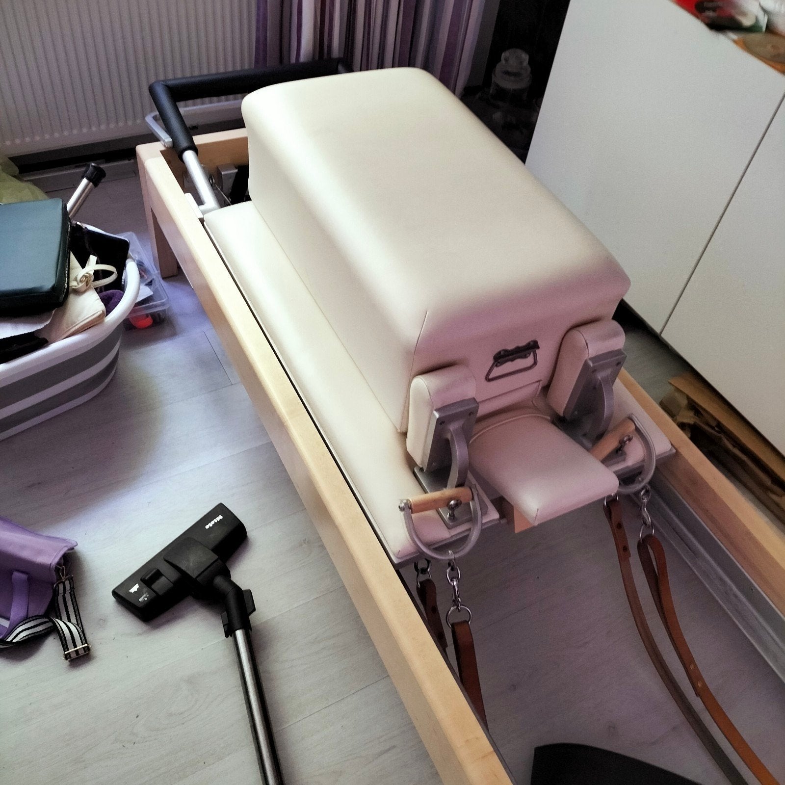 Reformer Pilates, Sport en Fitness, Yoga en Pilates, Ophalen, Zo goed als nieuw, Overig