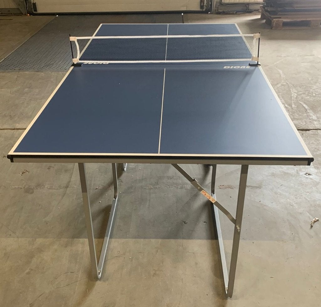 INDOOR Mini 182x97cm Tafeltennistafel Pingpongtafel, Sport en Fitness, Tafeltennis, Ophalen, Gebruikt, Tafel Indoor, Inklapbaar