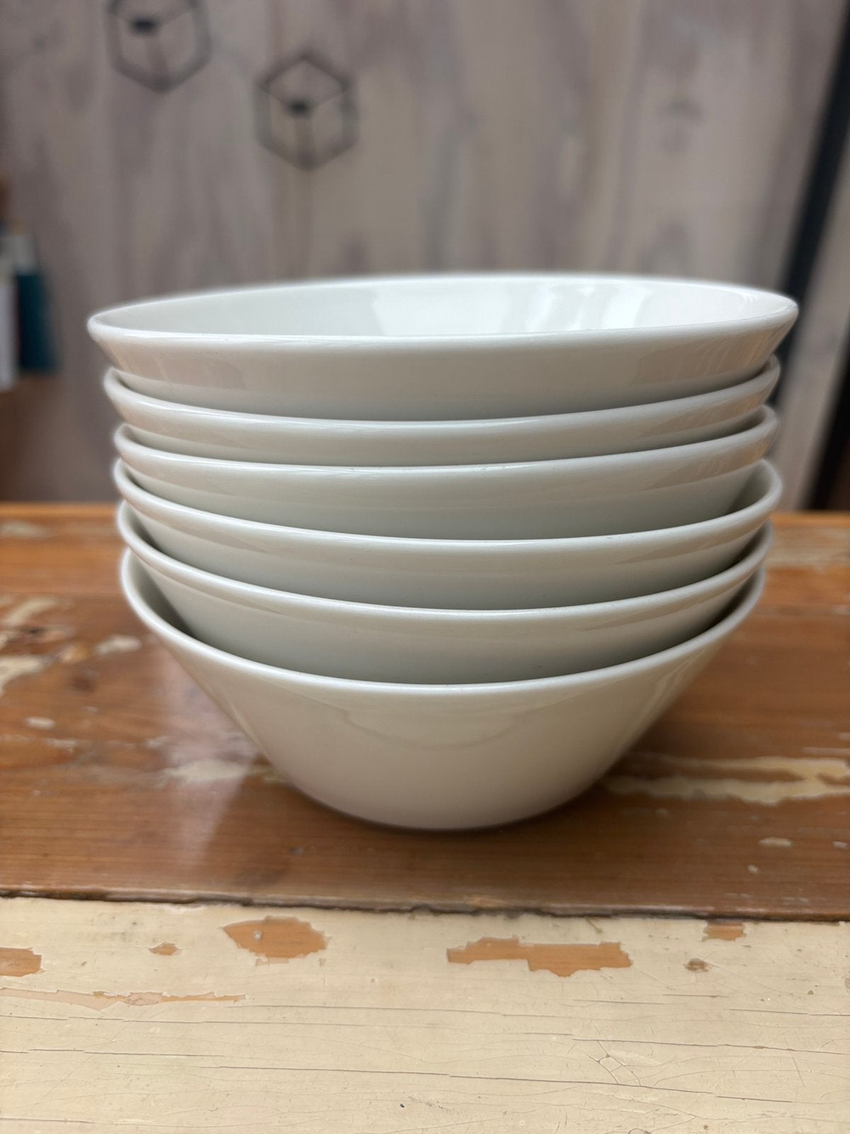 6x Iittala Teema schaal / kom Ø15 cm Wit, Overige merken, Ophalen of Verzenden, Overige stijlen, Porselein