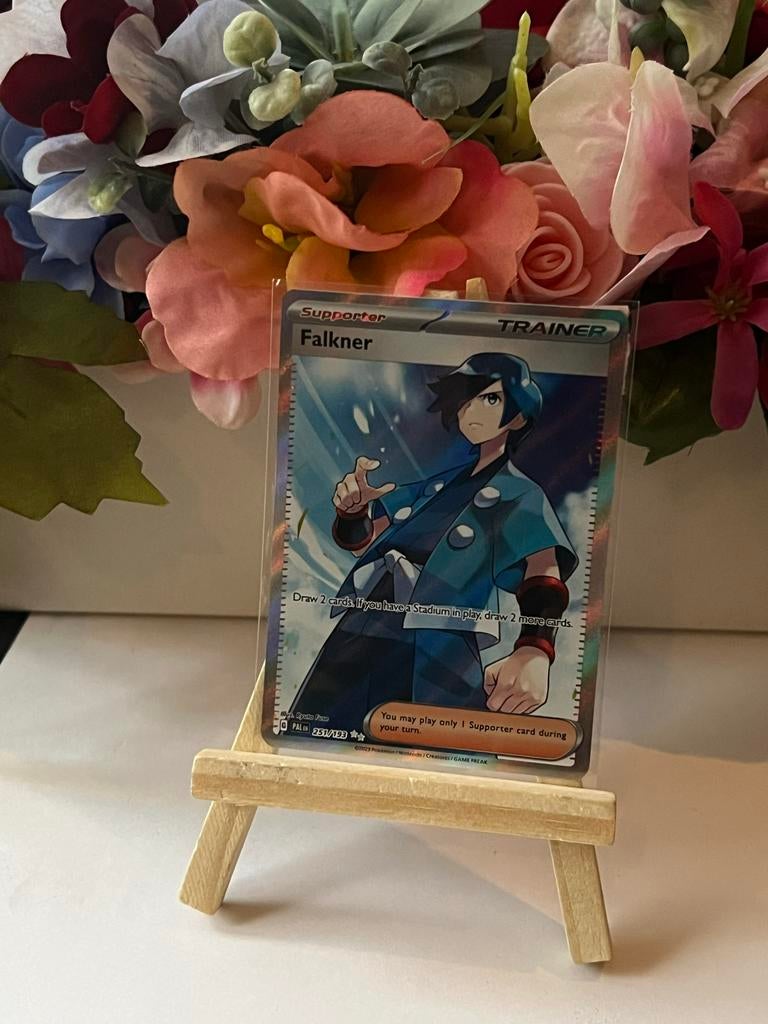 Pokémon Trainer Kaarten: Falkner, Crispin, Emcee's Hype, Ophalen, Zo goed als nieuw, Meerdere kaarten