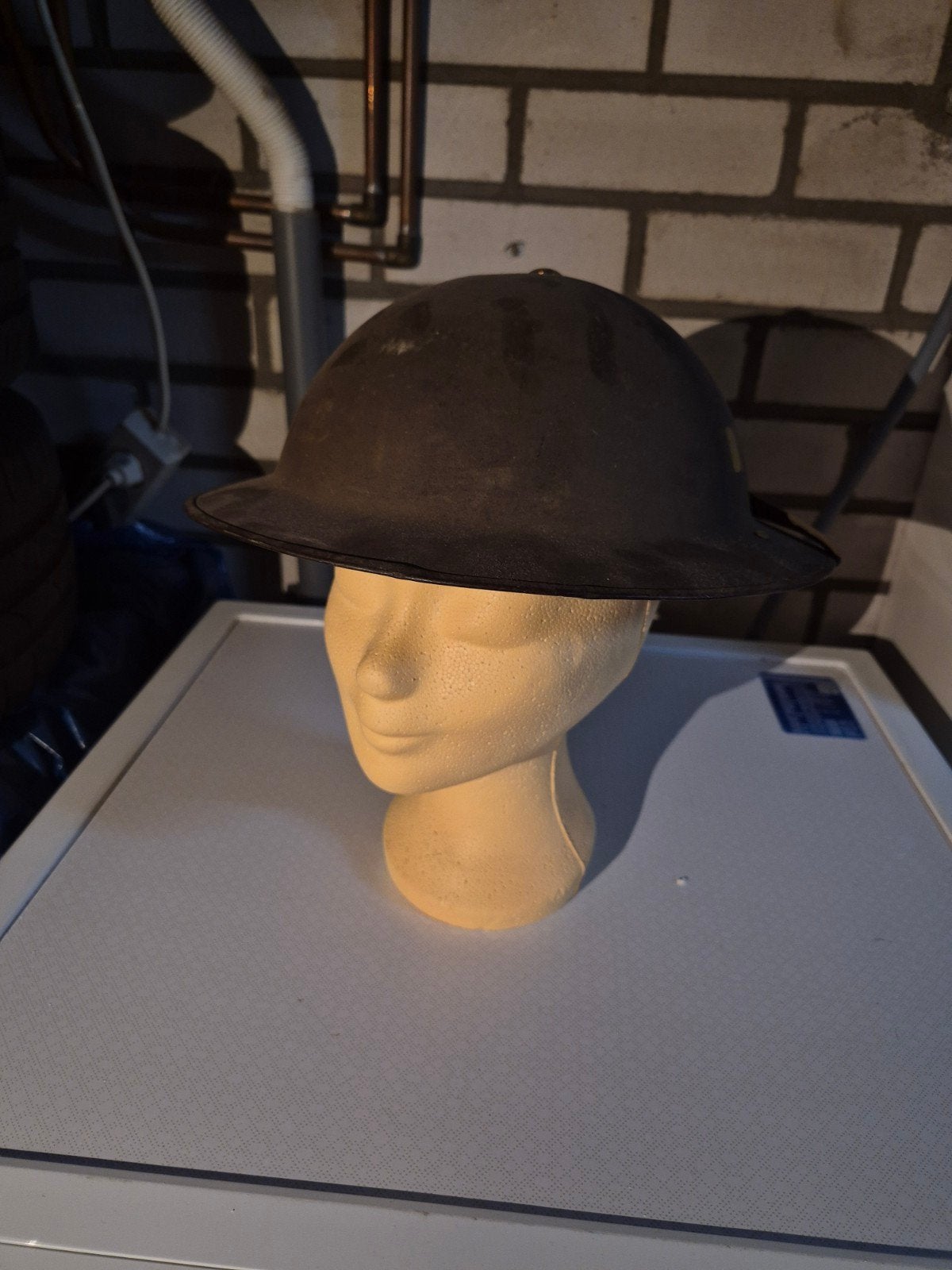 belgische helm, Verzamelen, Ophalen of Verzenden, Landmacht, Engeland, Helm of Baret