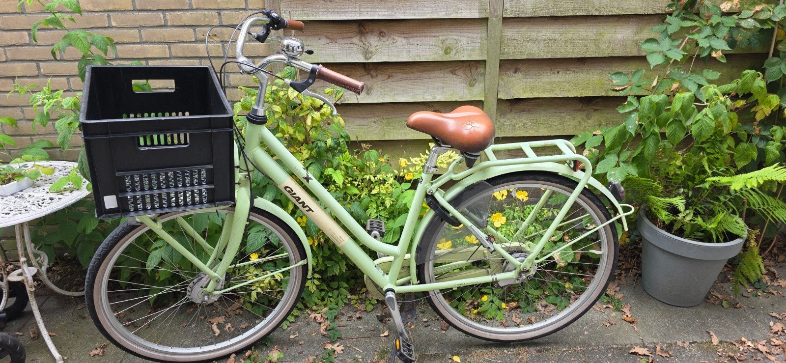 Opknapper: Giant Triple X triplex maat M = fm50 lime groen, Ophalen, Gebruikt, Giant