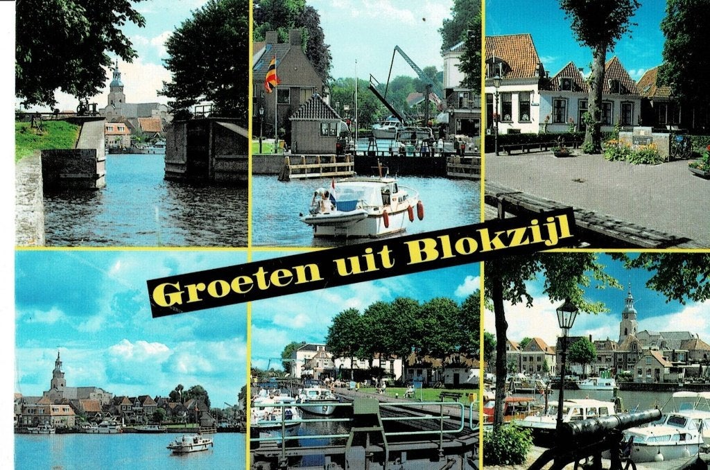 Blokzijl, Ophalen of Verzenden, Gelopen, Overijssel
