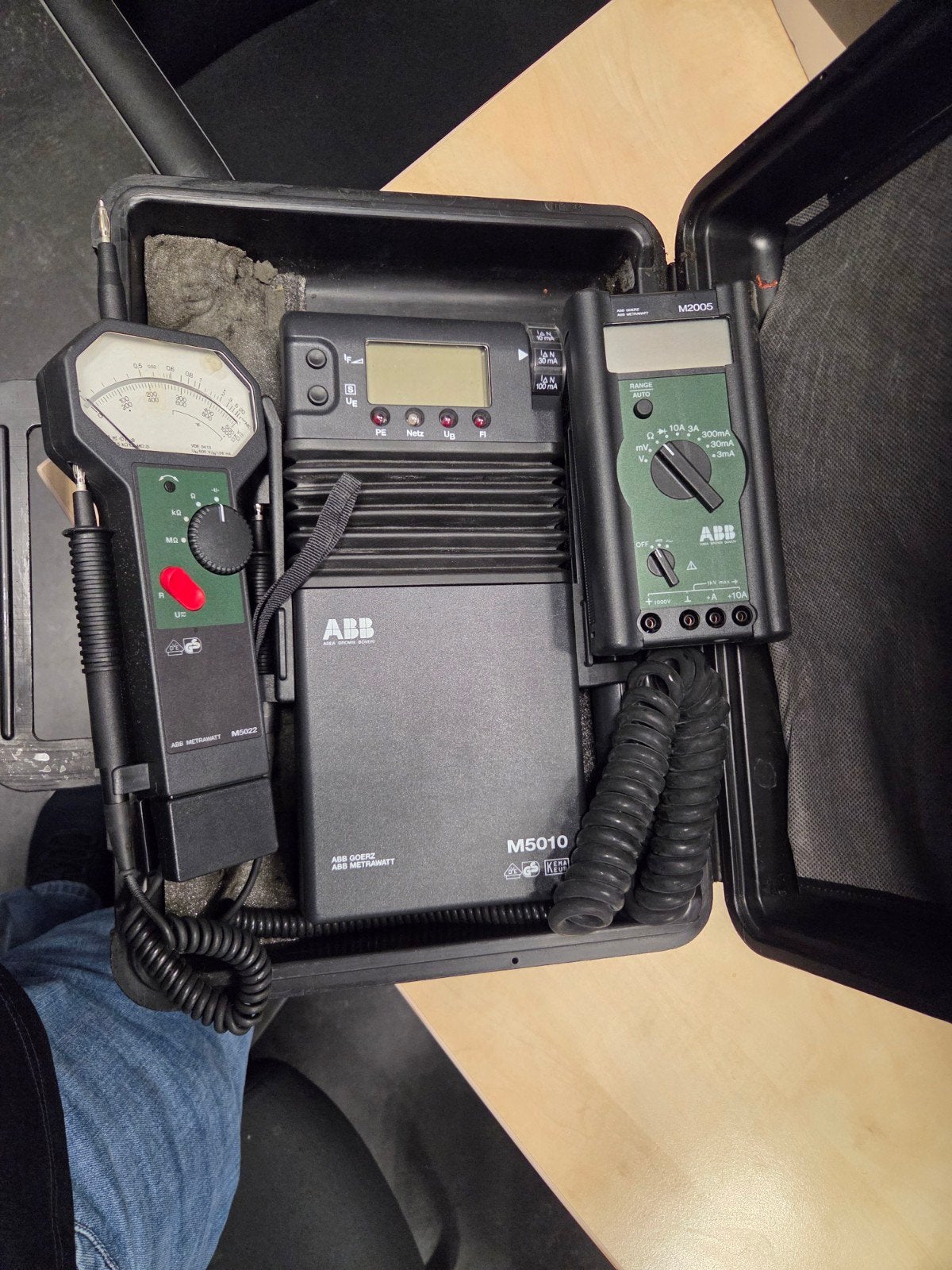 ABB M5010 M2005 M2002 Testset in koffer, Ophalen