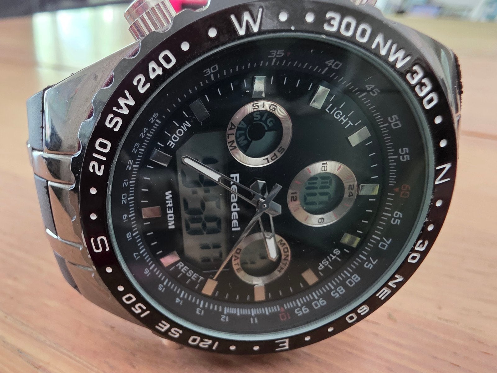 Profuomo Herenhorloge Gaetano Zwart, Sieraden, Tassen en Uiterlijk, Horloges | Heren, Overige merken, Staal, Polshorloge, Kunststof