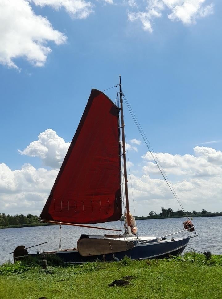 Huitema Zeeschouw 6,5 meter, Watersport en Boten, Ophalen, Gebruikt, Staal, Diesel