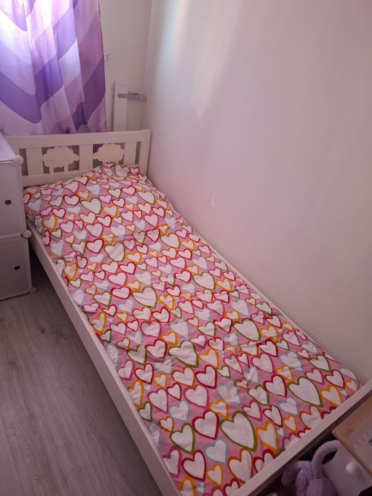 peuterbed van ikea, Ophalen, 70 tot 85 cm, 140 tot 160 cm, Zo goed als nieuw