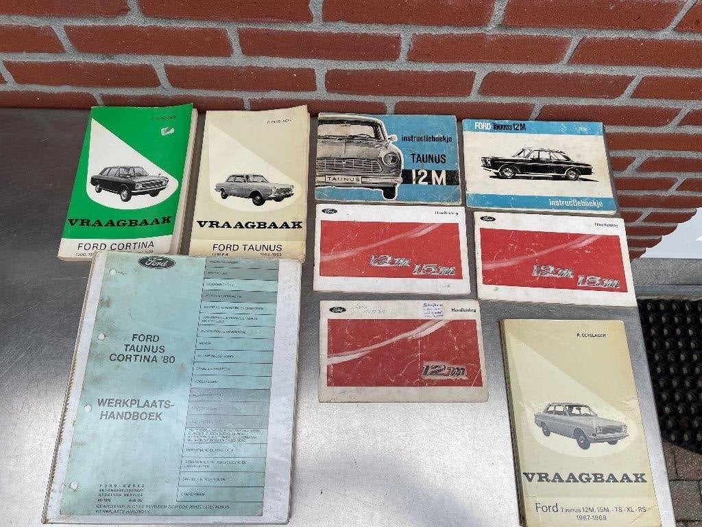 Ford taunus / cortina werkplaats boek/handleid. vraagbaken, Auto diversen, Handleidingen en Instructieboekjes, Ophalen of Verzenden