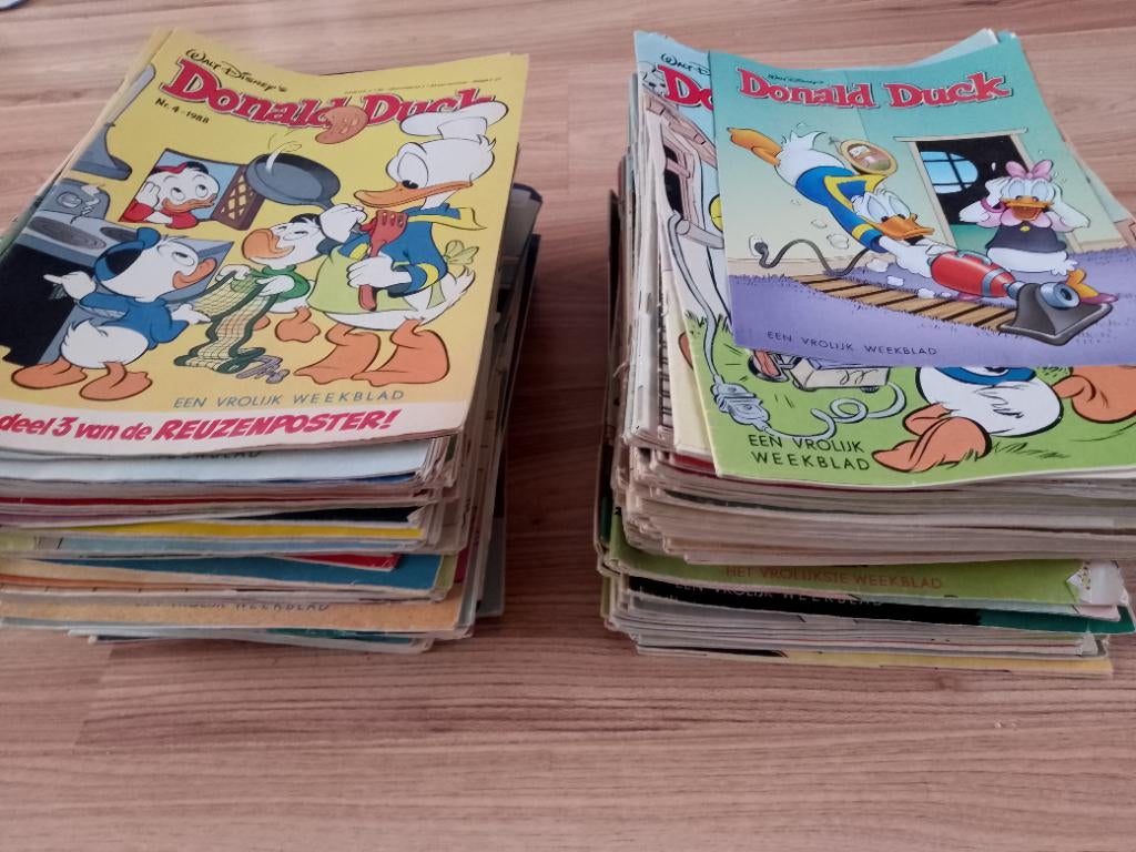 Te koop verzameling Donald Duck, Eén stripboek, Ophalen of Verzenden, Gelezen