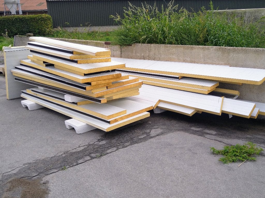 sandwichpanelen, Ophalen, Zo goed als nieuw, Overige materialen, 50 tot 100 mm