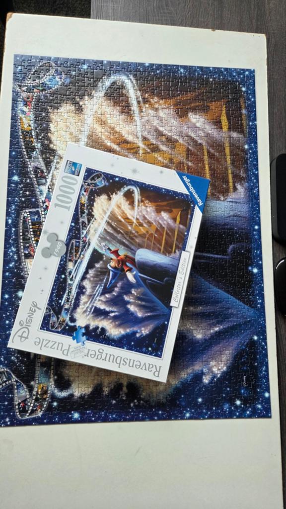 Disney puzzel 1000 stukjes, Ophalen of Verzenden, 500 t/m 1500 stukjes, Zo goed als nieuw