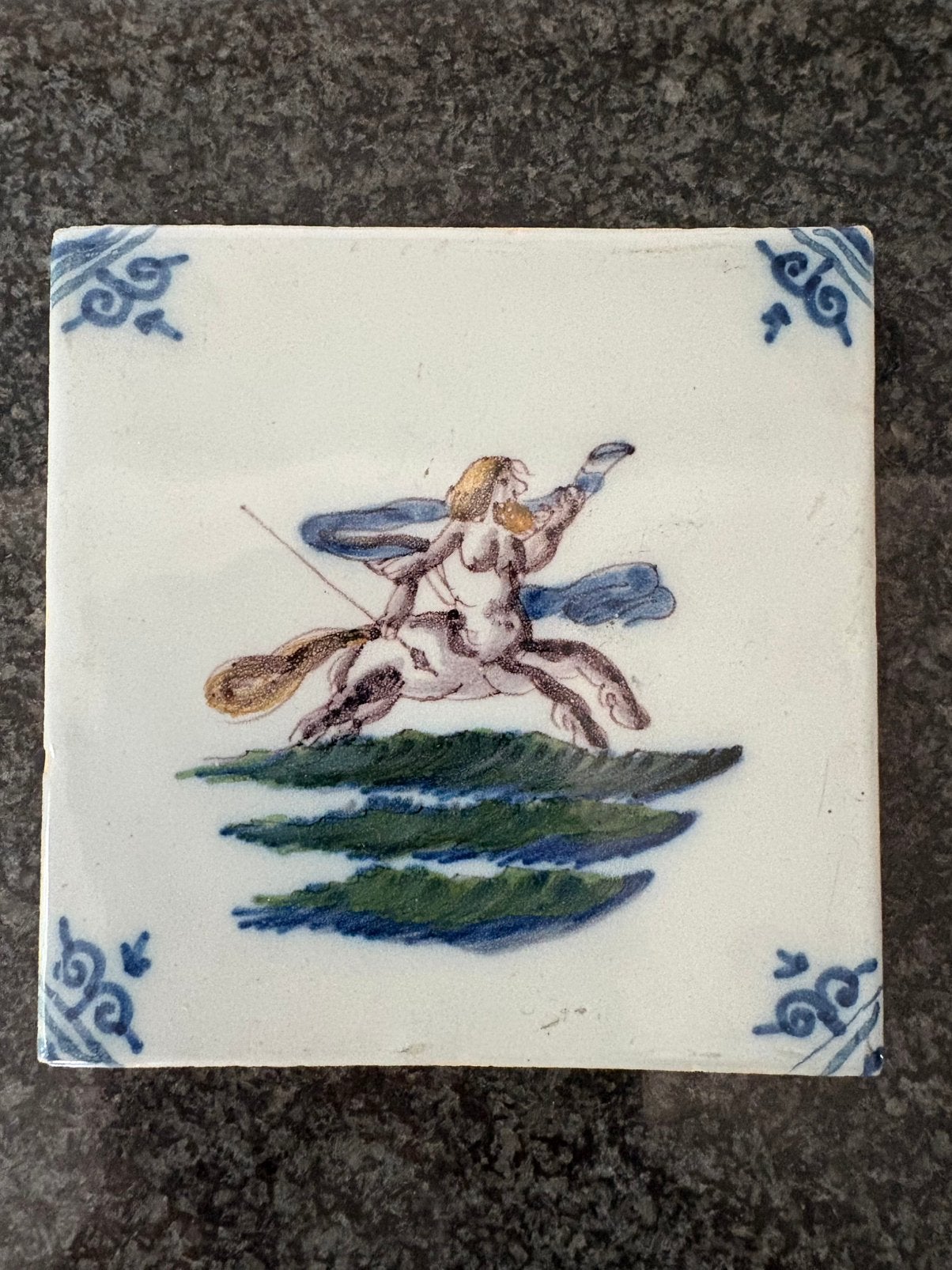 Tegel,oud, Ophalen of Verzenden