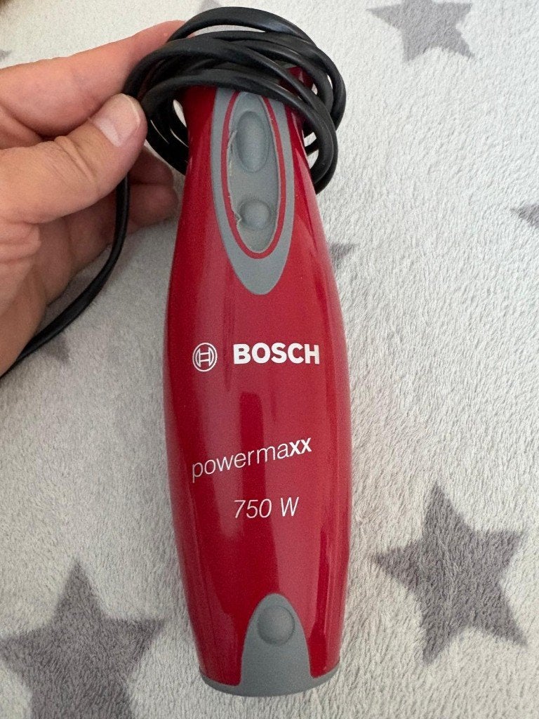 Staafmixer bosch MSM65PER/01, Witgoed en Apparatuur, Minder dan 1 liter, Ophalen of Verzenden, Gebruikt, 3 snelheden of meer