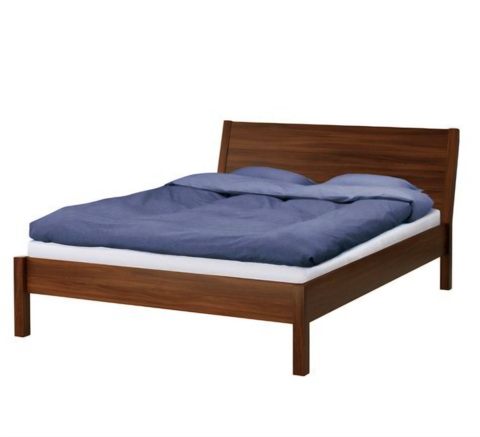IKEA Nyvoll Bedframe 180x200 - Let op advertentie lezen, Huis en Inrichting, Ophalen, Gebruikt, Bruin, Tweepersoons