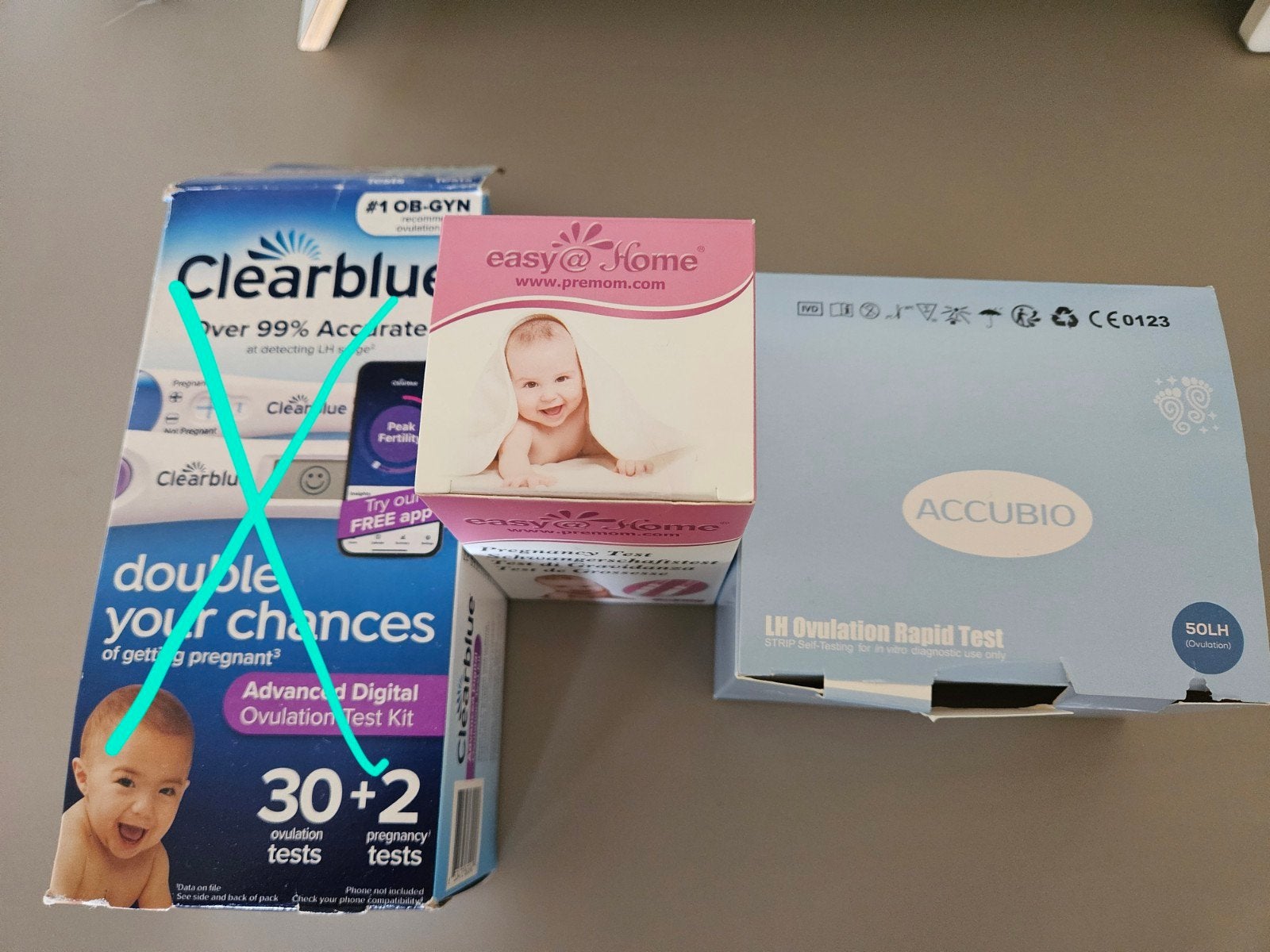 Ovulatie en zwangerschapstesten, Kinderen en Baby's, Ophalen of Verzenden, Nieuw
