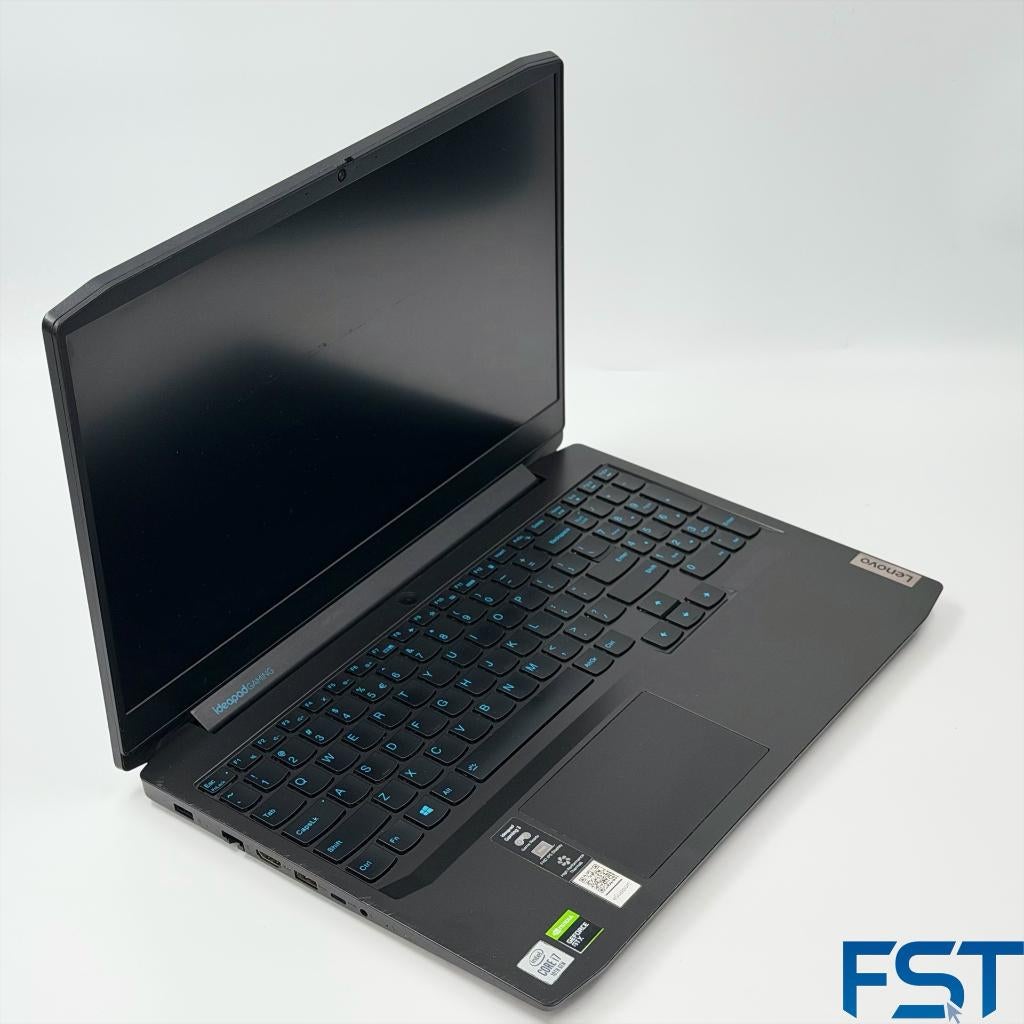 Lenovo Gaming 3, 15.6, i7-10750H, 512GB, 16GB, GTX 1650, W11, Computers en Software, Windows Laptops, Refurbished, 15 inch, SSD