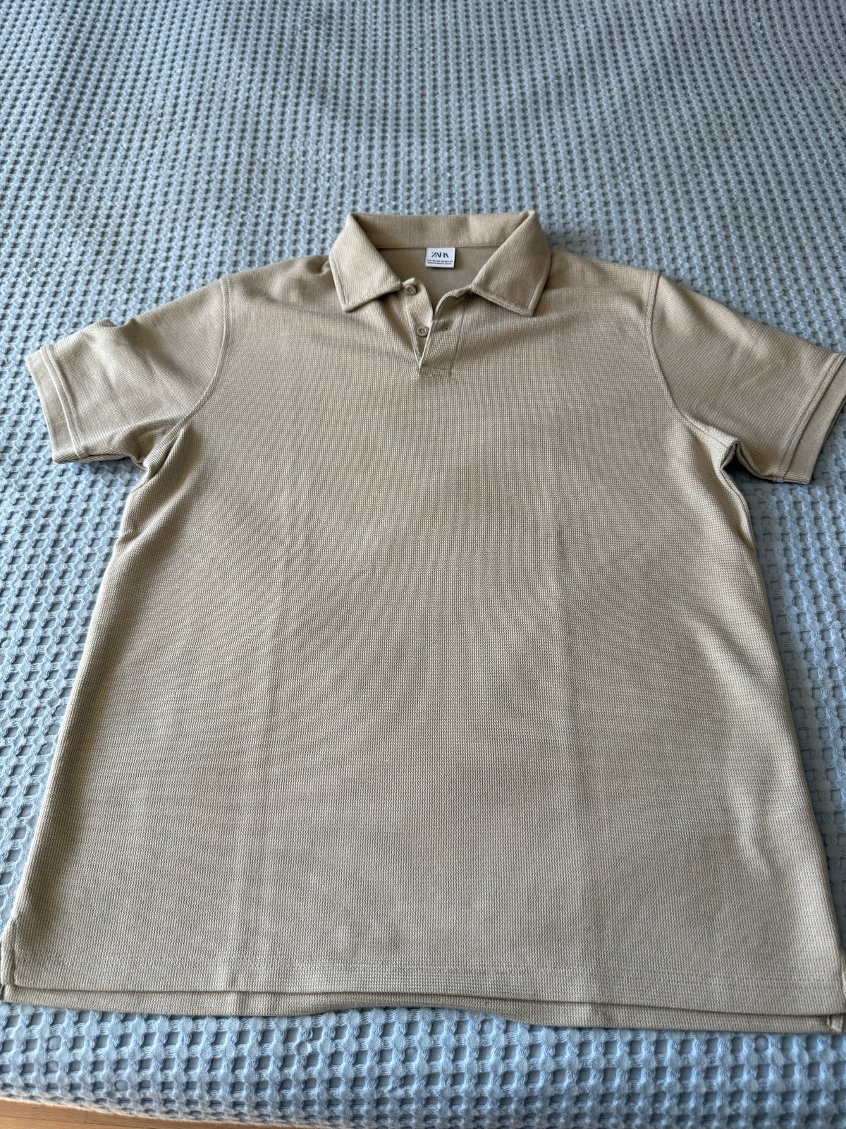 Zara T-shirt en Polo - Maat M, Ophalen, Zo goed als nieuw, Maat 48/50 (M), Beige